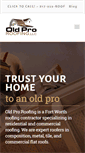 Mobile Screenshot of oldproroofing.com